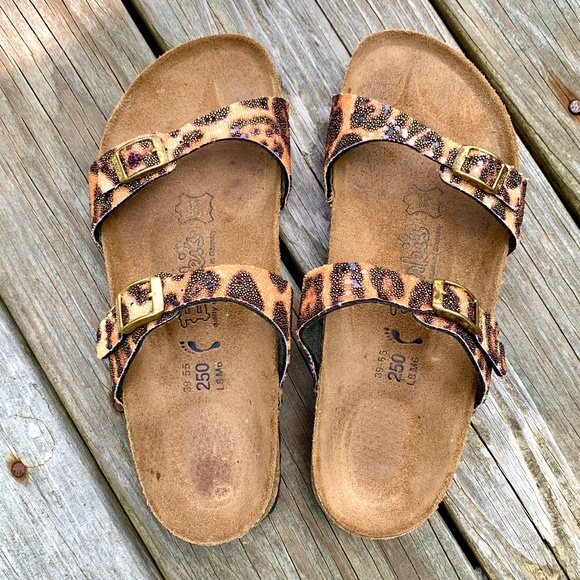 Birkenstock Shoes - Birkenstock BIRKI’S Cheetah 2 Strap Sandal